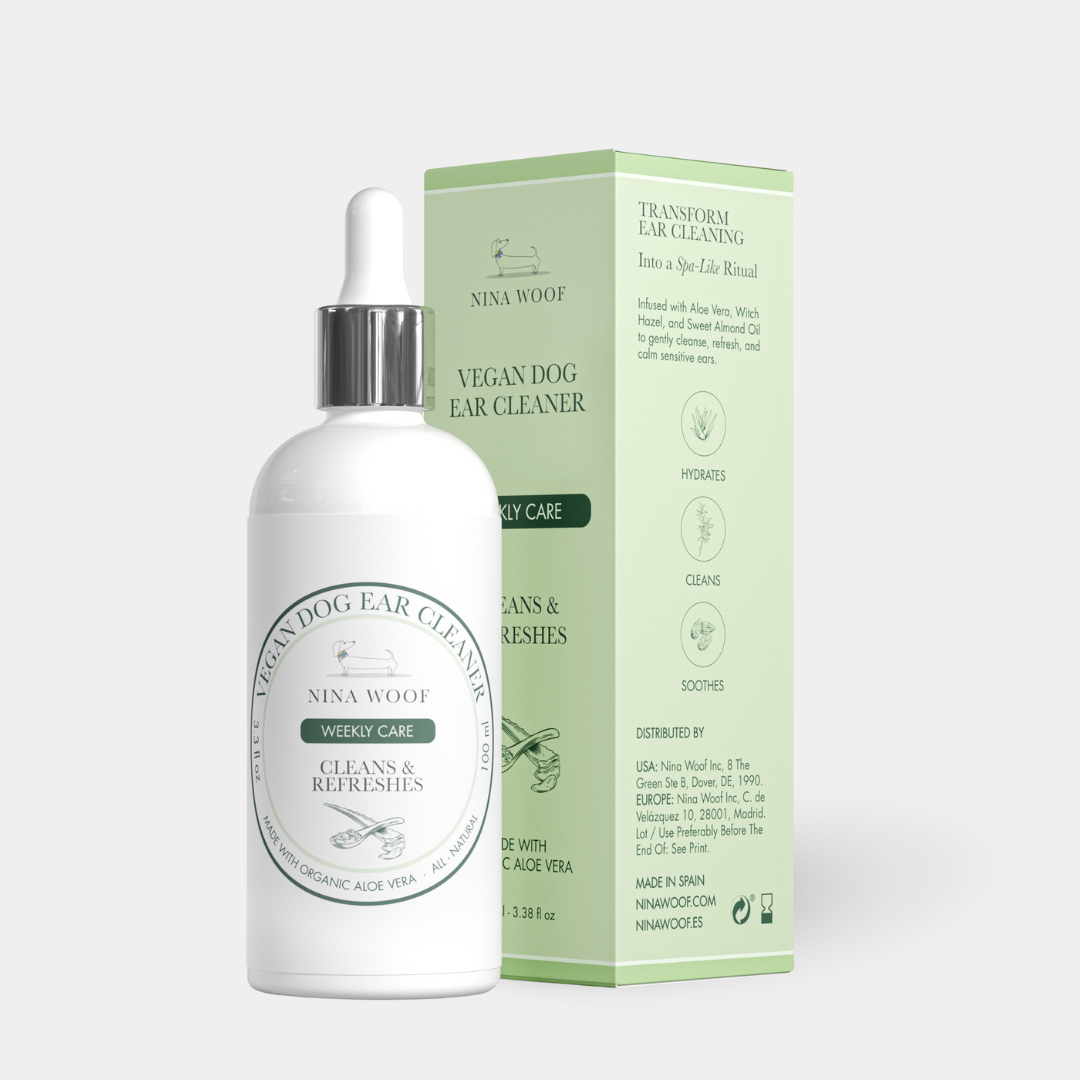 Dog Ear Cleaner - Gentle Odor and Wax Remover