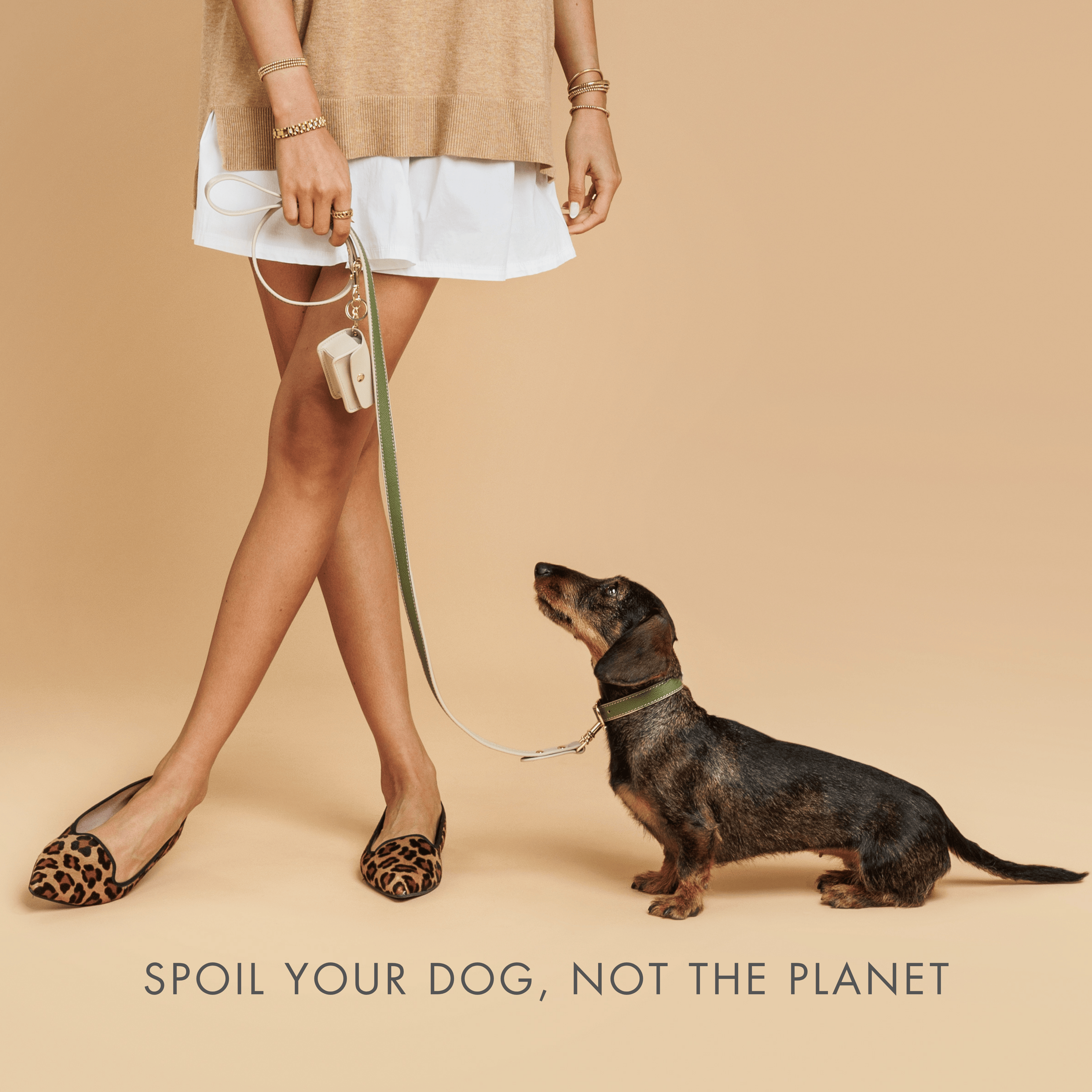Collar - Vegan Leather - Copenhagen Olive