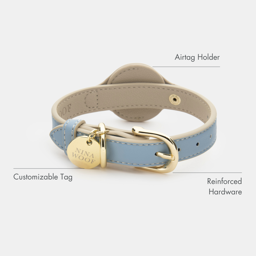 Collar - Compatible con AirTag - Cuero Vegano - Cupertino