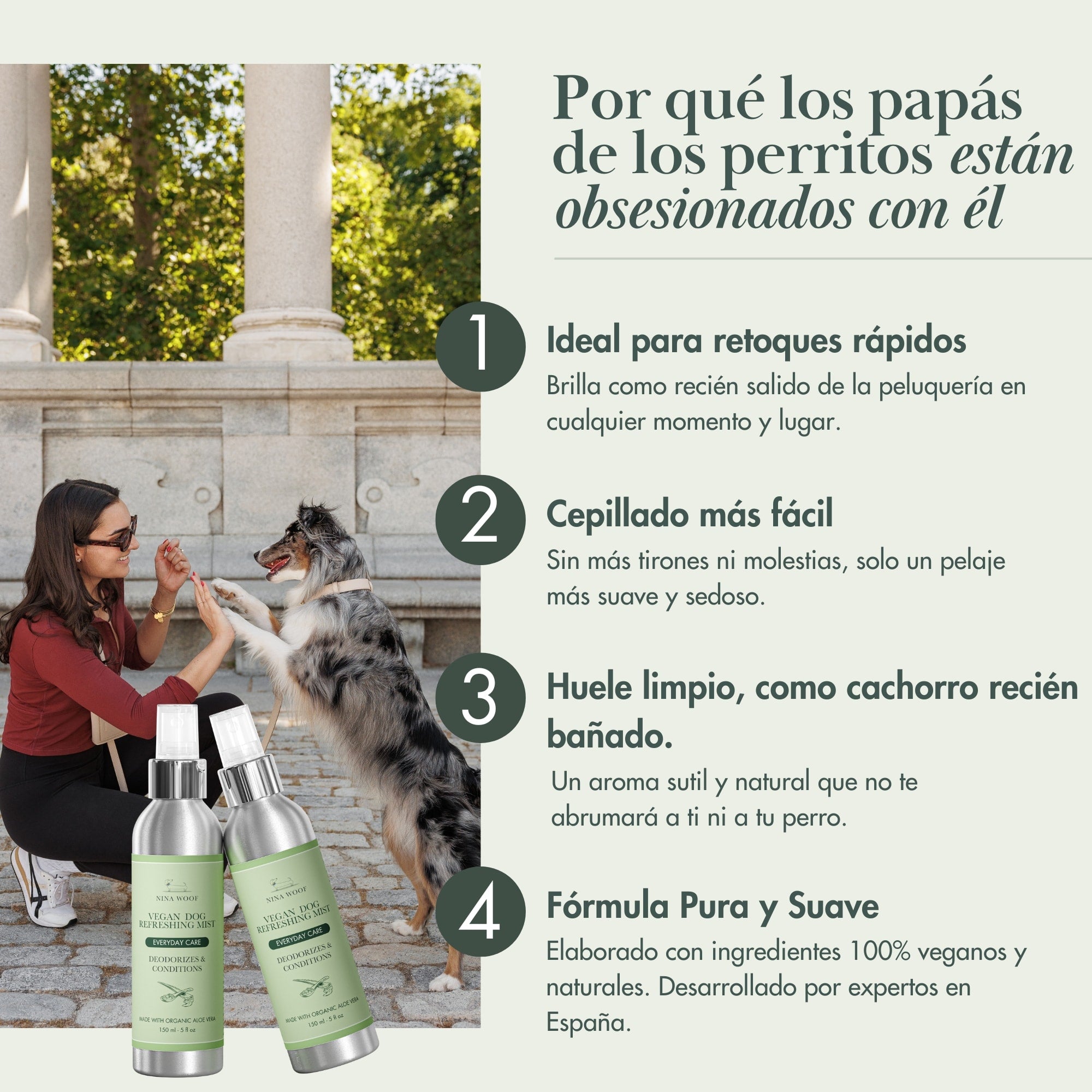 Deodorizing Spray - Vegan Dog Refreshing Mist
