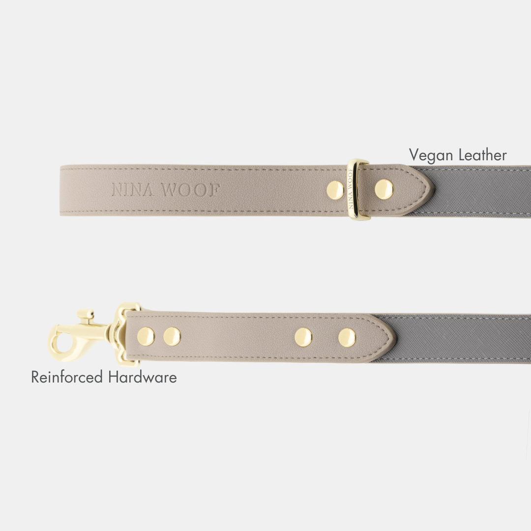 Correa de 1,2 m - Cuero Vegano - London