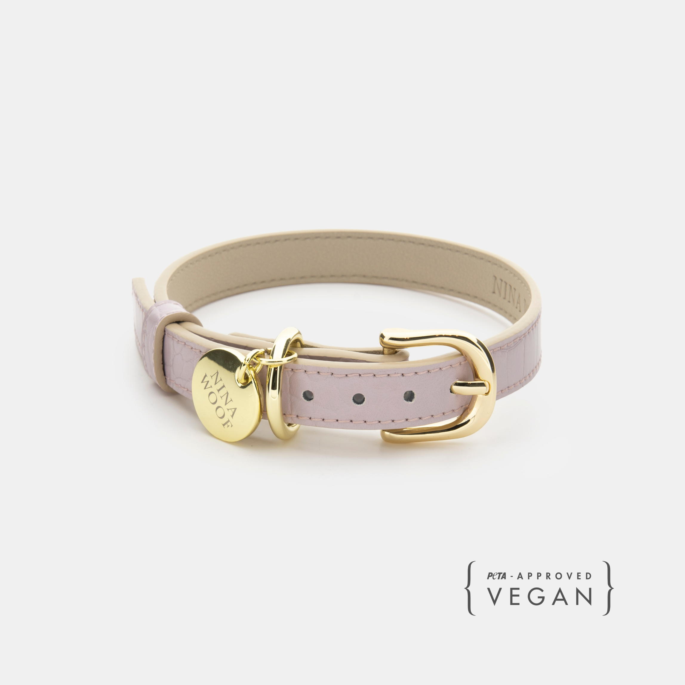 Collar - Cuero Vegano - Milan Lila