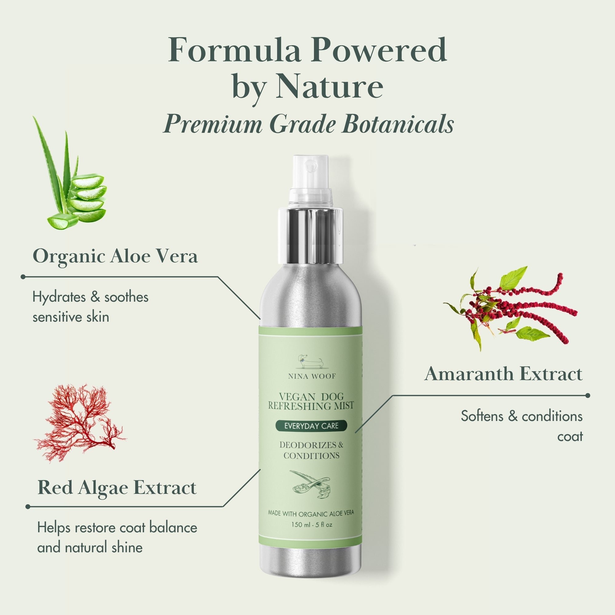 Deodorizer Spray - Vegan Dog Refreshing Mist