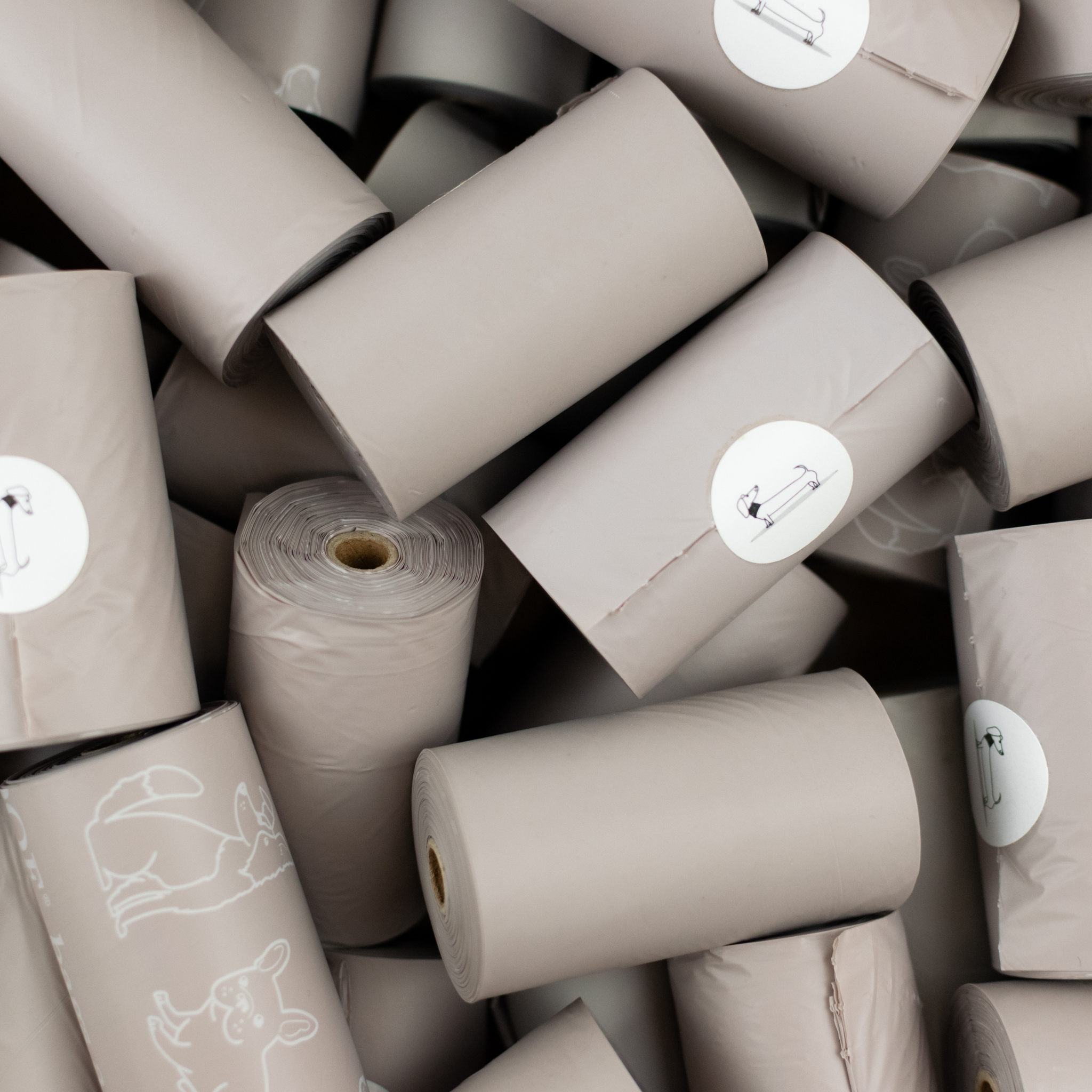 Bolsas para Desechos - 90 bolsas (6 rollos) - Biodegradable y Compostable