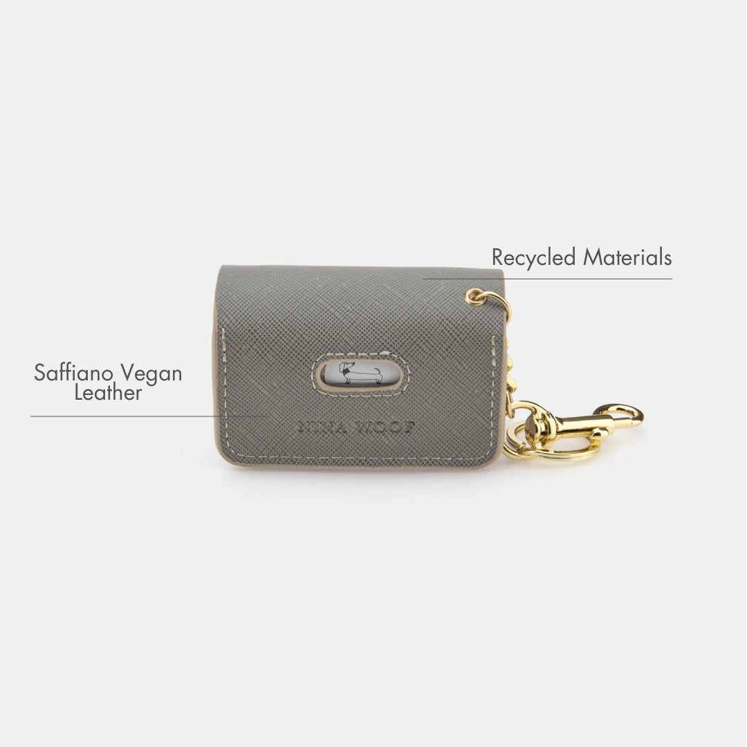 Gray Bag Holder