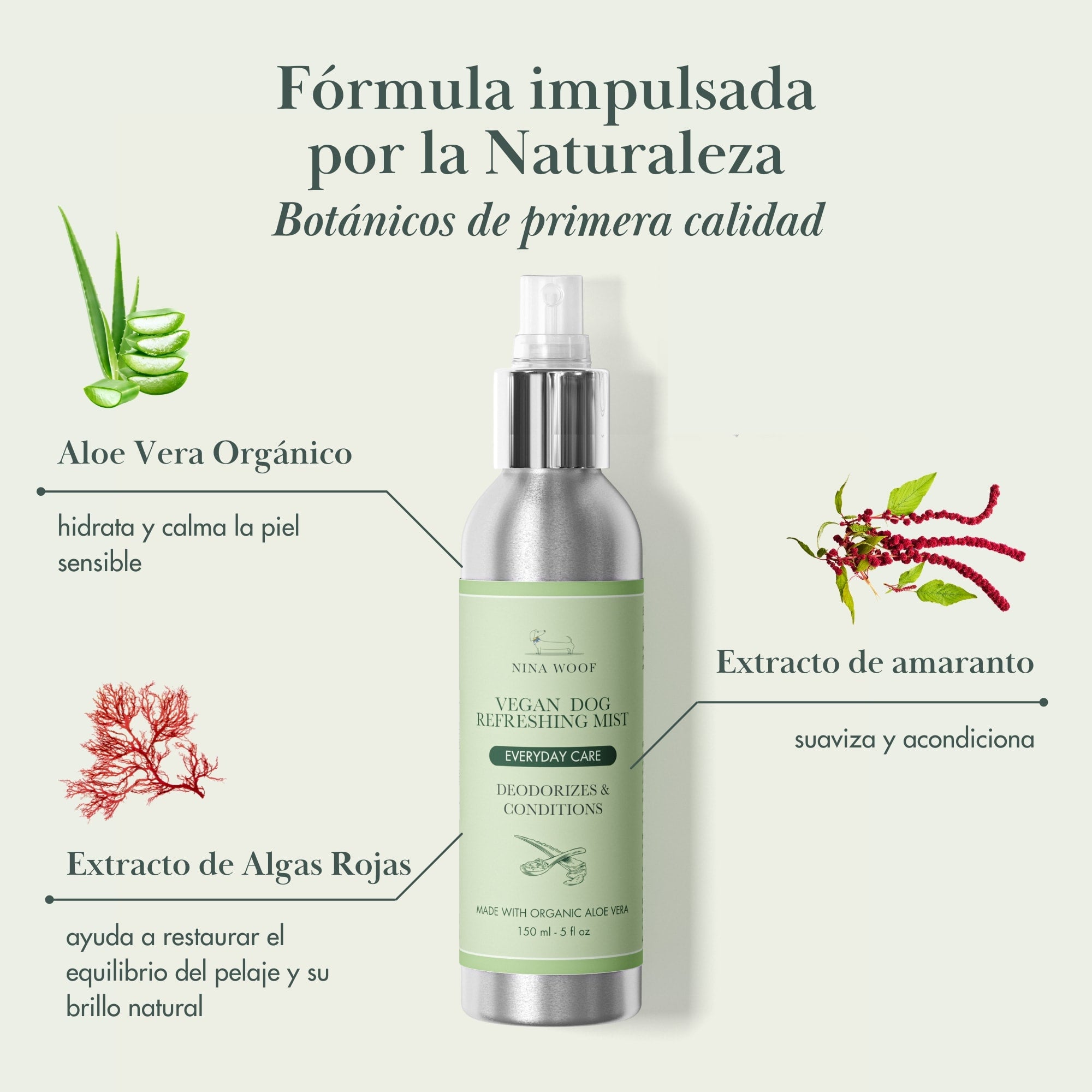 Pack Cuidado de Oídos, Patitas y Pelaje - Limpiador de Oidos, Bálsamo para Almohadillas y Desodorizante en Spray