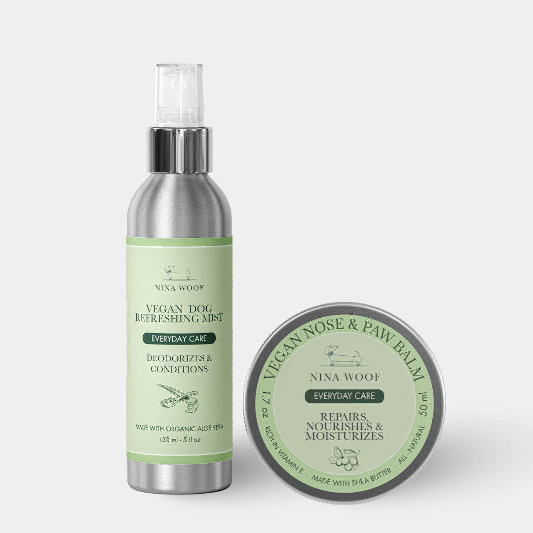 Pack Cuidado para Patas y Pelaje - Bálsamo para Almohadillas y Desodorizante en Spray
